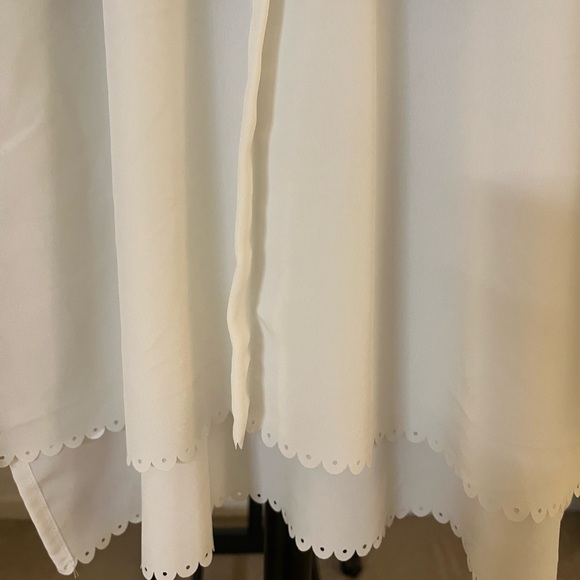 ELLE - Layered Tunic Metallic Sweater - Picture 8 of 9